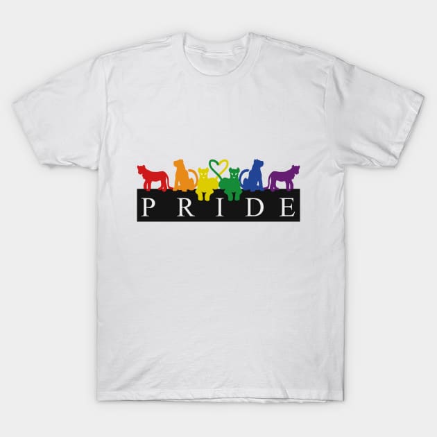 Gay Lion Pride T-Shirt by Ausplosion